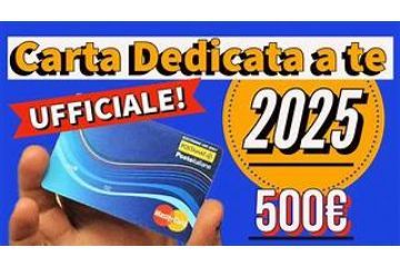 &quot;Carta dedicata a te 2025&quot; - Elenco dei beneficiari della carta solidale per l&#39;acquisto di beni alimentari di prima necessit&#224;.