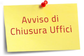 Chiusura Ufficio Tecnico giovedì 18 giugno 2026